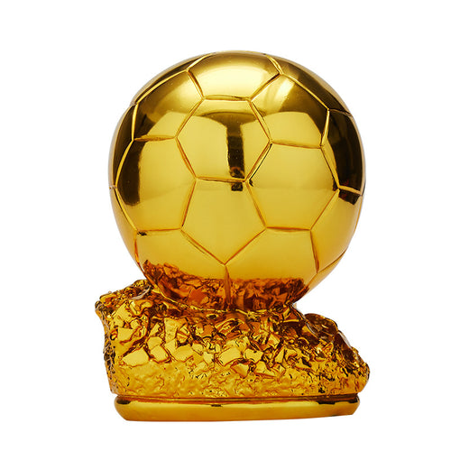 Gold, Silver & Bronze Soccer Award Trophy