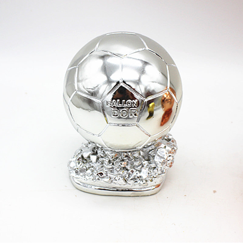 Gold, Silver & Bronze Soccer Award Trophy