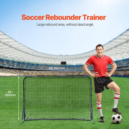 6×4 FT Soccer Rebound Net